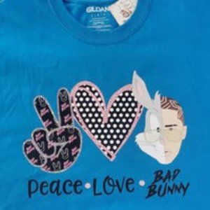 Peace Love Bad Bunny Shirt